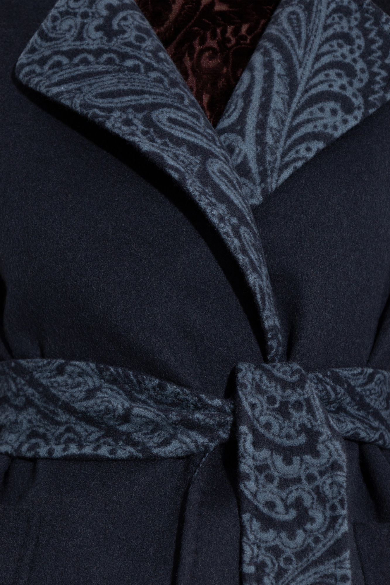 Etro Wool vest with belt | Women's Clothing | Vitkac